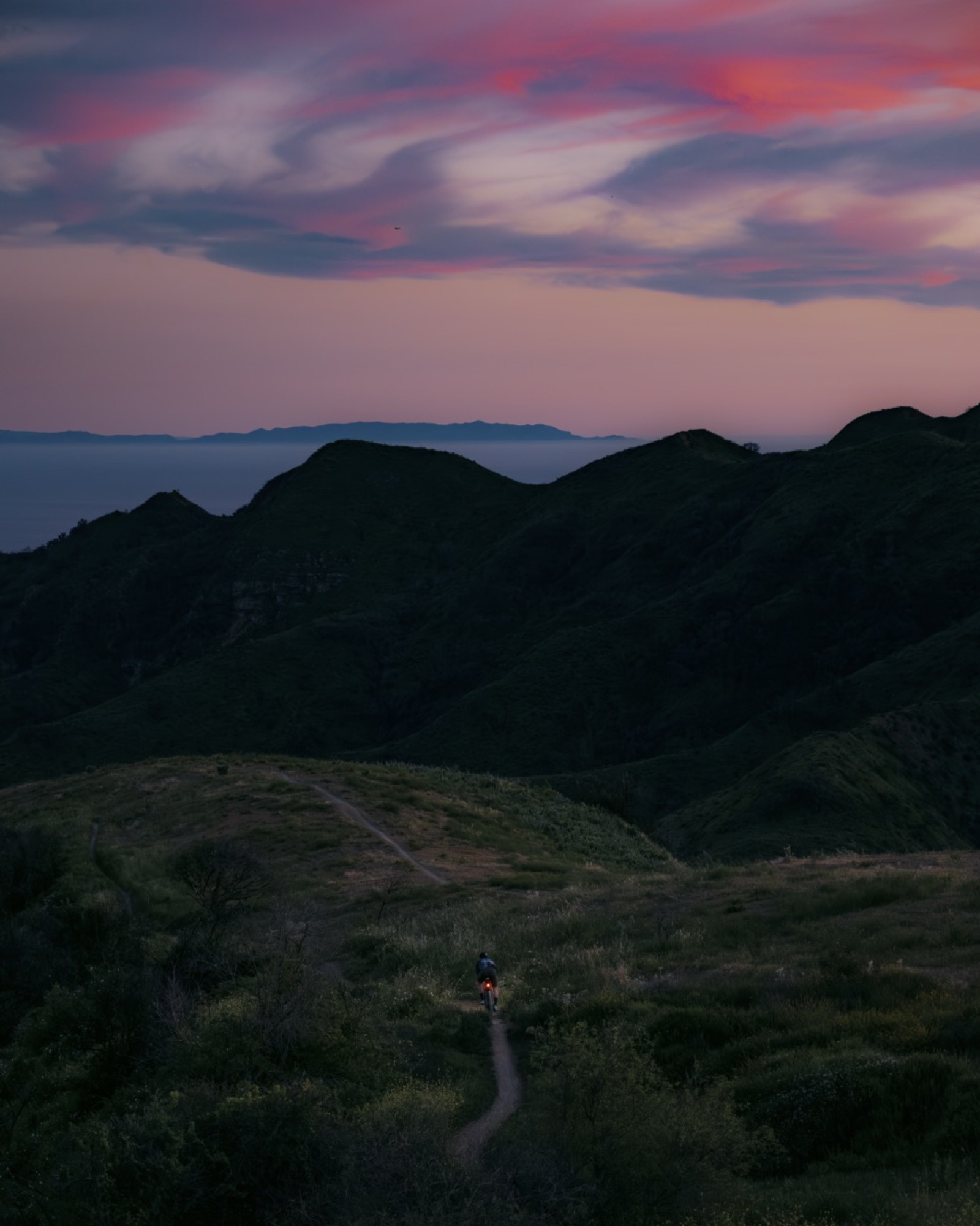 Pink hour.